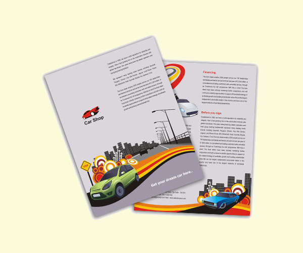 VINTAGE CAR RACE Brochure