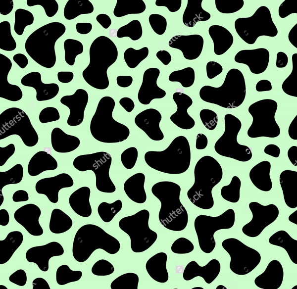 Vector spotted Cow Patterns