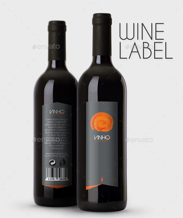 Vinho Wine Label