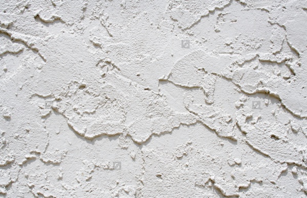 White plaster Drywall texture