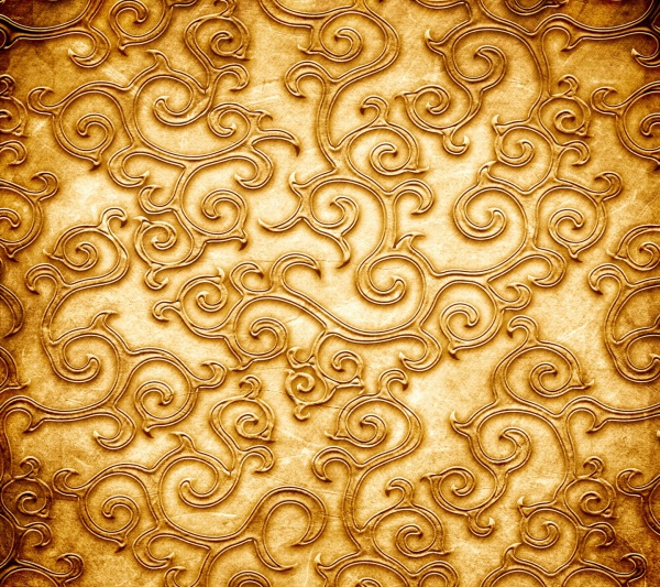 gold ornament Wall Texture
