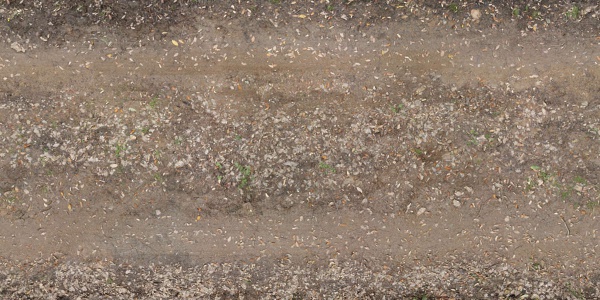 irregular dirt road texture