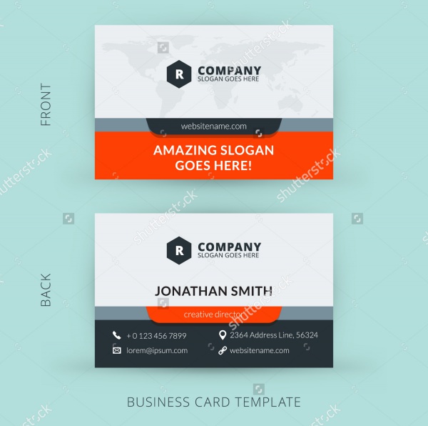 modern creative and clean business card