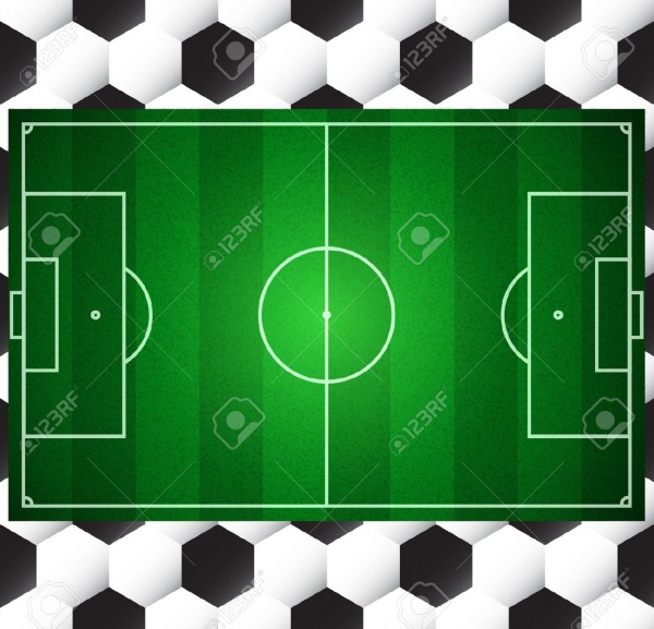 Football Soccer Vector Field Texture