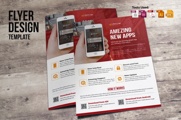 Mobile Apps Promotion Brochure