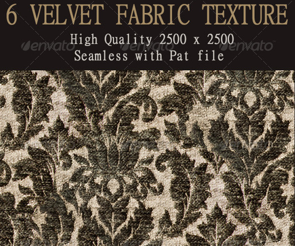 6 Seamless Velvet Tileable Textures