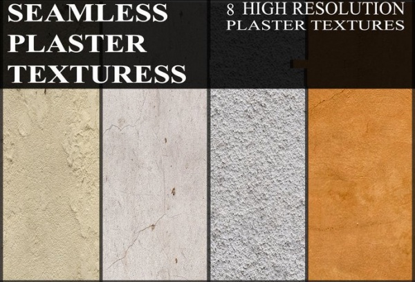 8 Seamless Plaster Textures