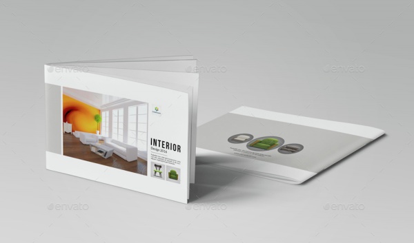 A4 Horizontal Portfolio Brochure