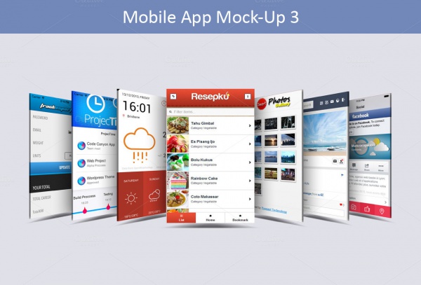 Download Free 15 Mobile App Mockups In Psd Indesign Ai