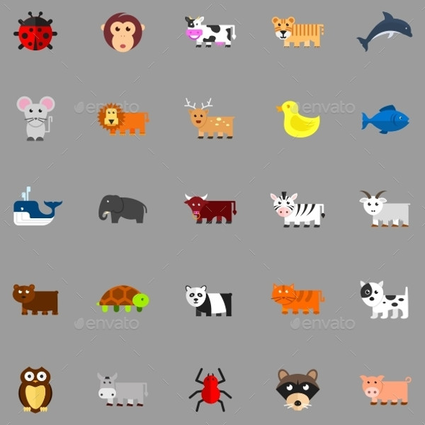 Anime Animals Icons