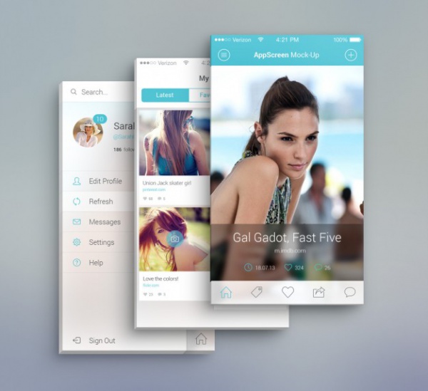 Download Free 15 Mobile App Mockups In Psd Indesign Ai