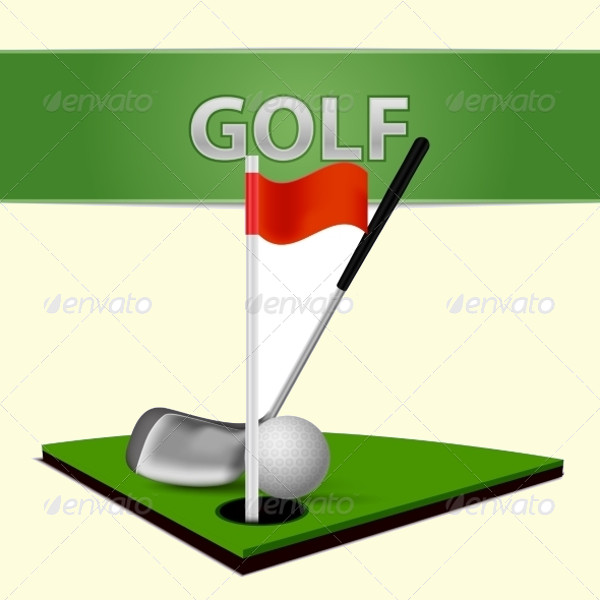 Awesome Golf Club Vector