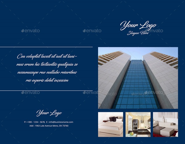 Bi-fold Brochure For Hotel