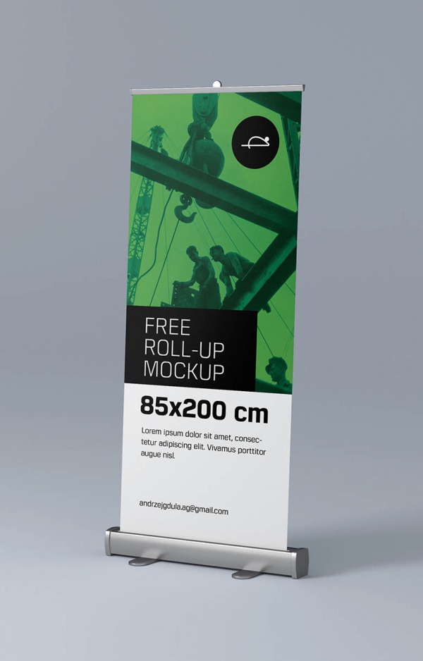 Corporate Roll-up Mockup