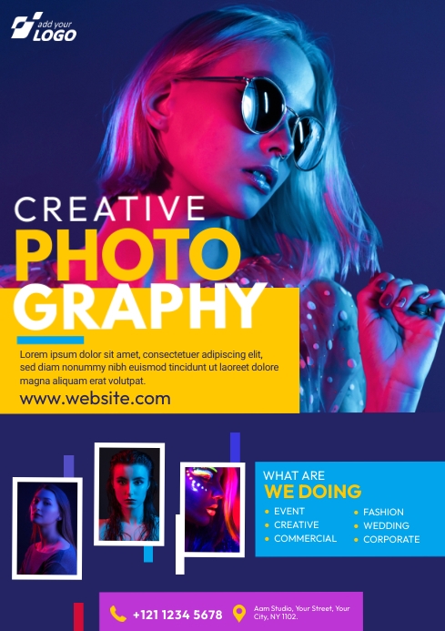 Creative Photography Flyer Template