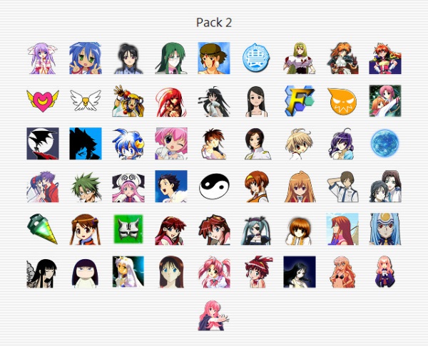 12 Anime  Icons  PSD JPG PNG Vector EPS Format 