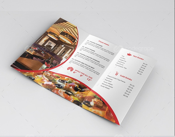 Eat & Gossip Trifold Brochure