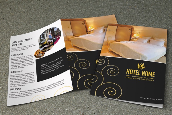 Editable Hotel Brochure Design