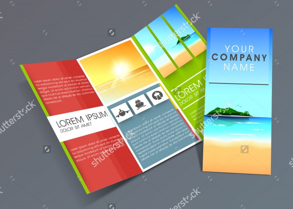 Elegant Folded Brochure Design