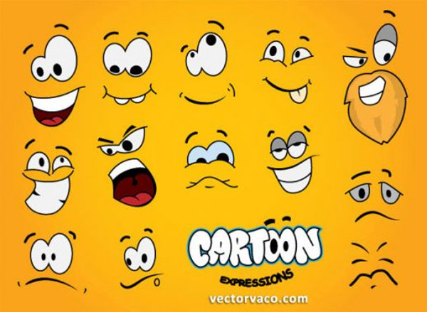 Emoticon Vector Cartoon Expressions
