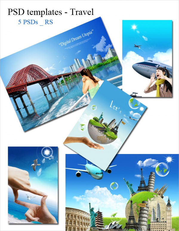 Fabulous PSD Travel Flyer