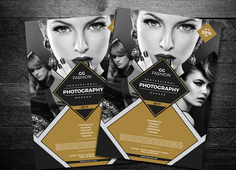 Fashion Photography Flyer Template