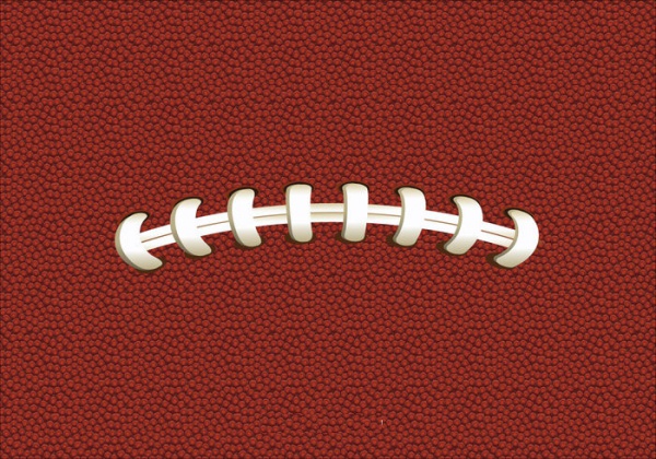 Football Texture And Lace