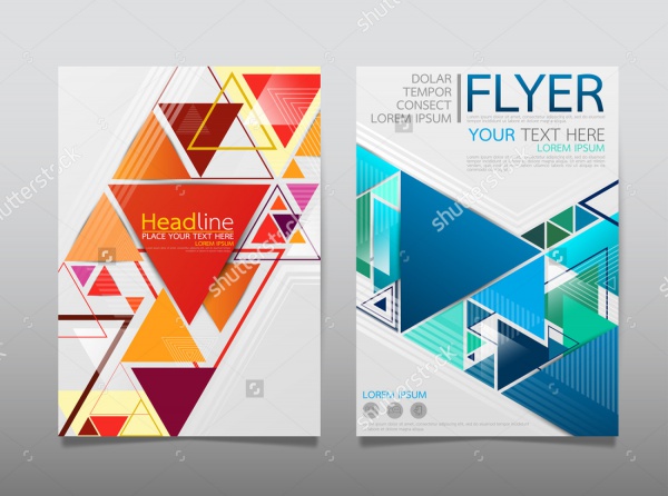 Geometric Design Flyer for Business