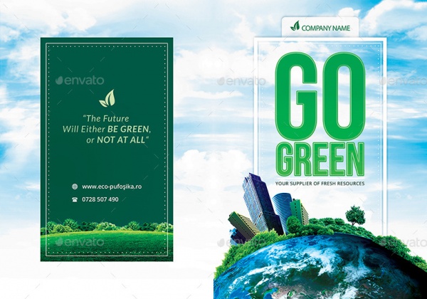 Go Green Bi-Fold Brochure