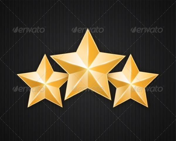 Gold Star Photoshop Textures