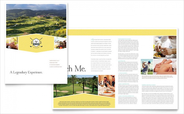 Golf Resort Brochure