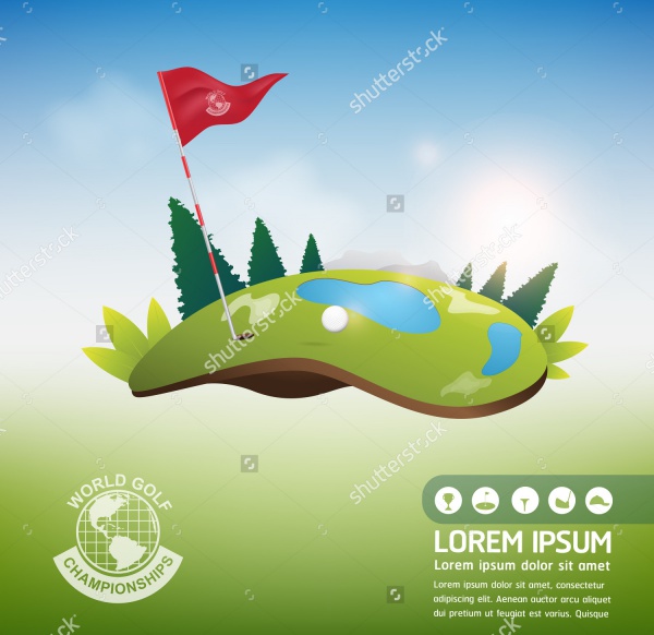 Golf Tournament Vectors