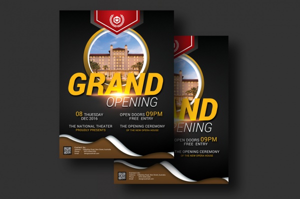 Grand Opening Event Flyer
