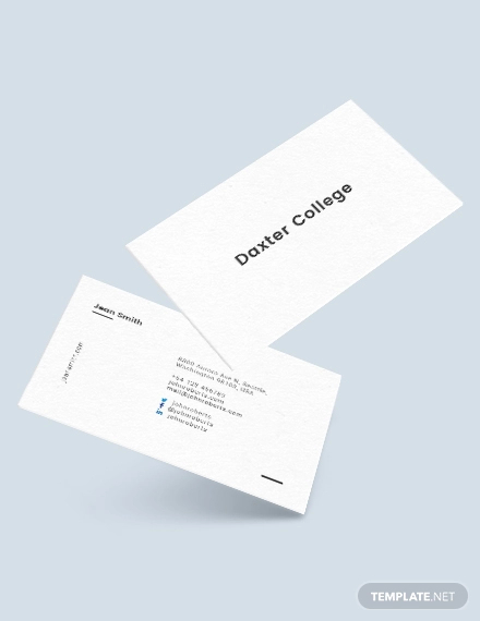 Simple Business Card Template Word from images.freecreatives.com