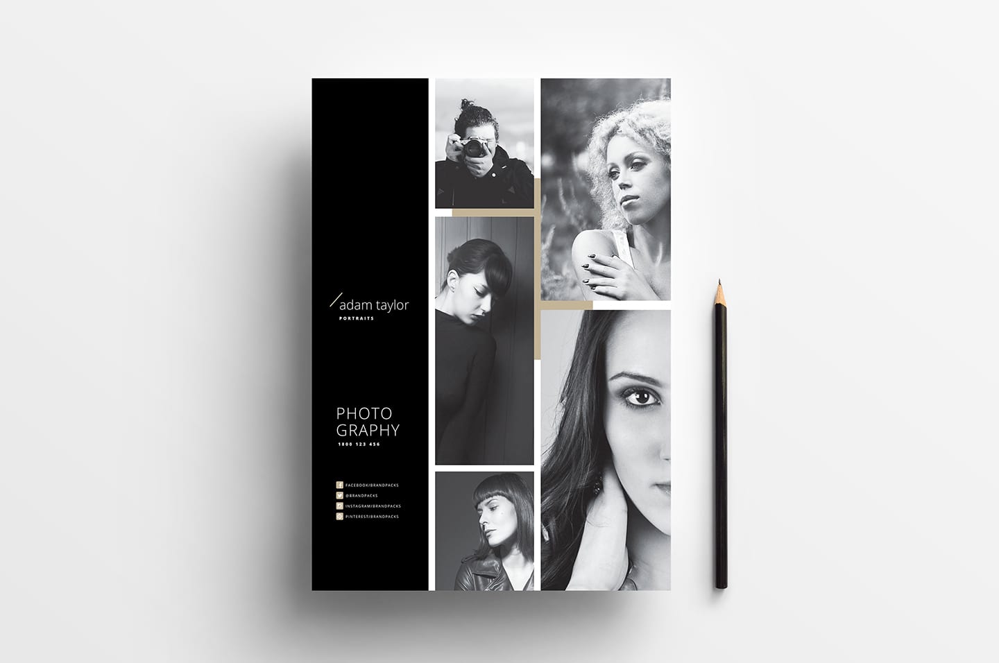 Modelling Photography Flyer Template