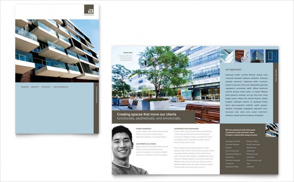 Modern Architect Brochure Template