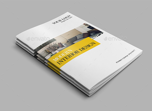 Modern Brochure Design for Interior Company