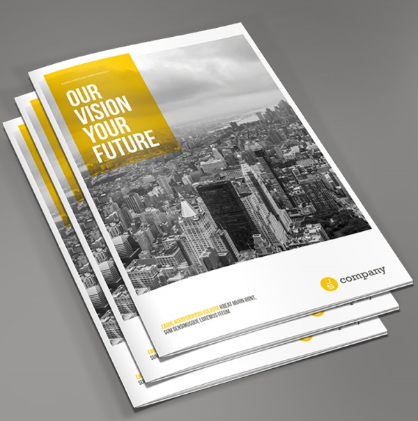 Modern Corporate Brochure Artwork