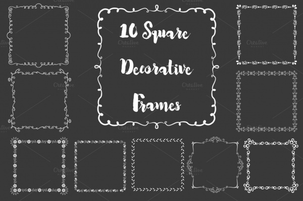 Ornament Square Vector Design