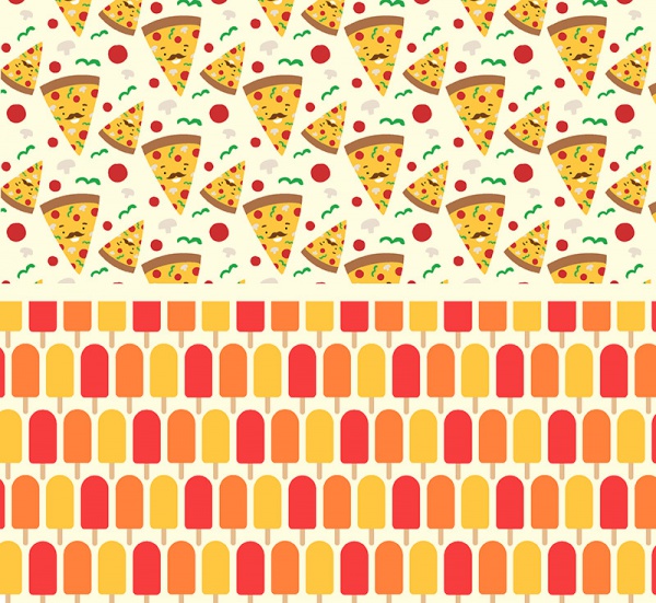 Pizza Foodie Dudes Patterns