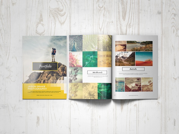 Portfolio Modern Brochure Catalog