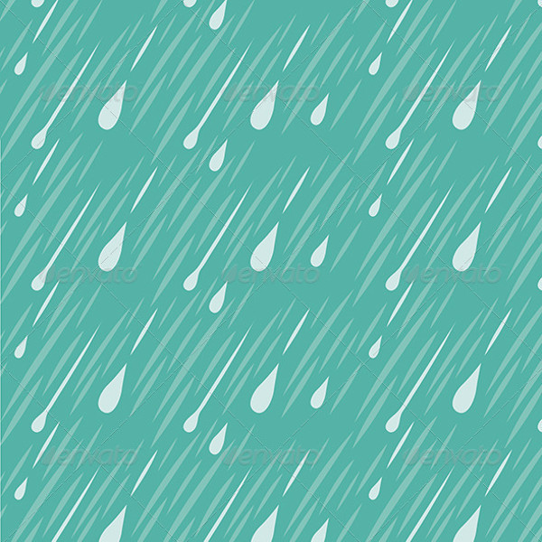 Rain Vector Background