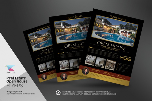 Real Estate Open House Flyer