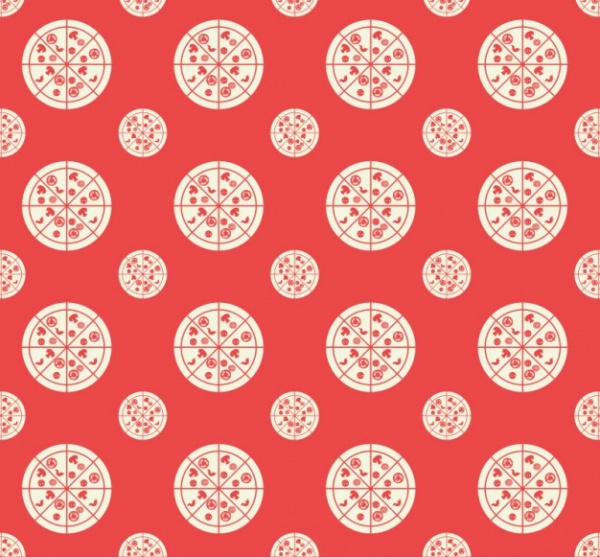 Restaurant Pizza Decorative Pattern