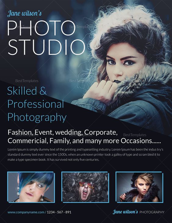 Stunning Photography Flyer Design Template