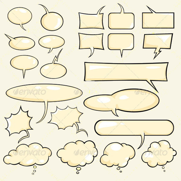 Think Bubble Vector Design