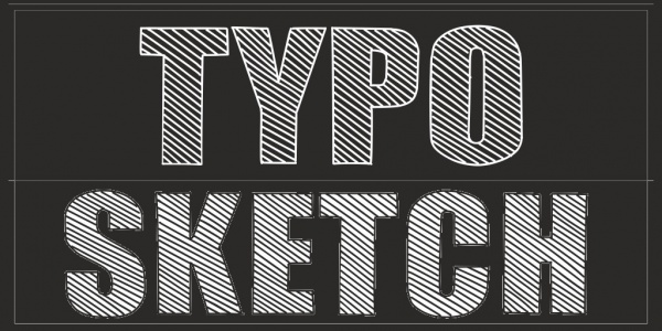 Typo Sketch Demo Font