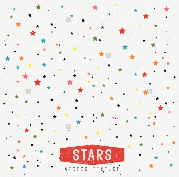 Vector Illustration of Star Texture