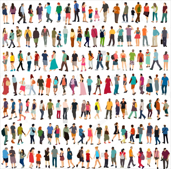 Vector People Large Set