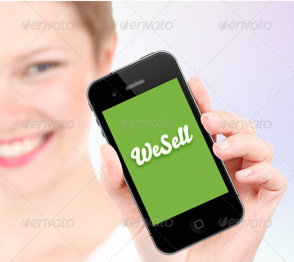 WeSell Mobile App Mockup
